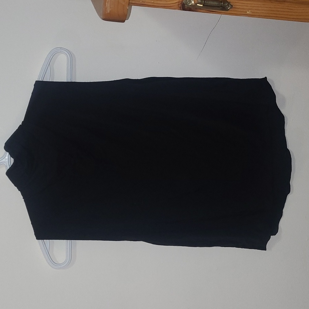 3/15❤️Aritzia💝 Babaton S black delicate turtleneck tank